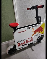 Red Bull Turkish F1 - Honda Motocompacto Vinyl Graphic Skin