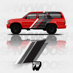 TRD Toyota 4Runner Stripe Kit