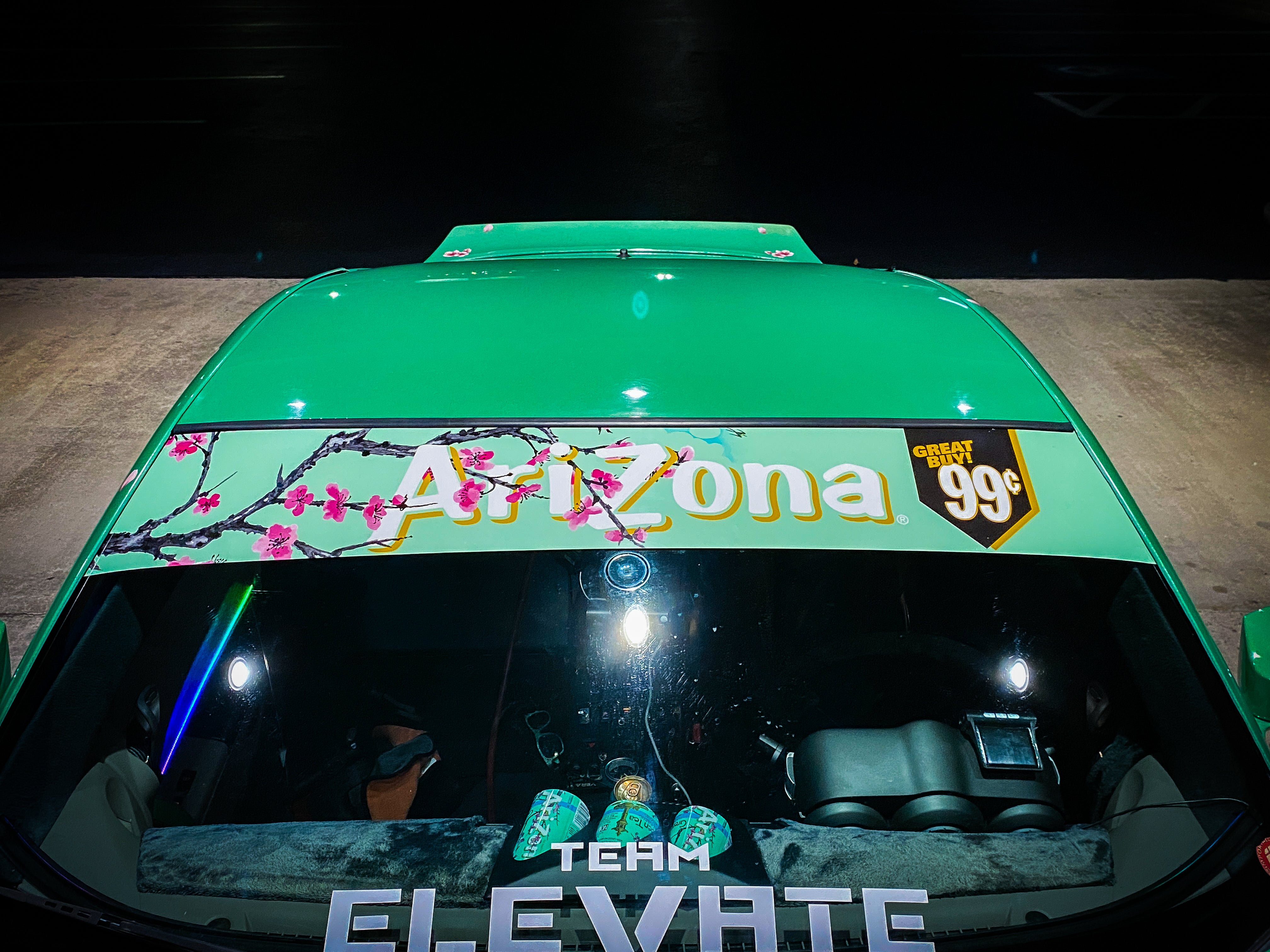 AriZona Green Tea Printed Banner