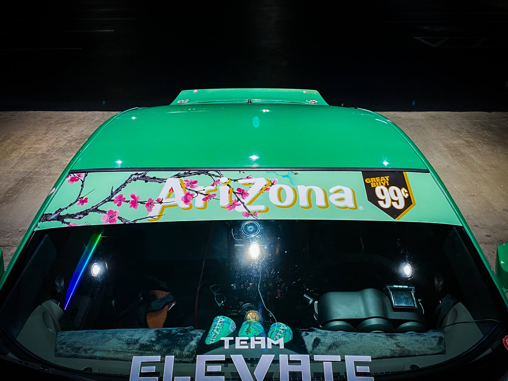 AriZona Green Tea Printed Banner