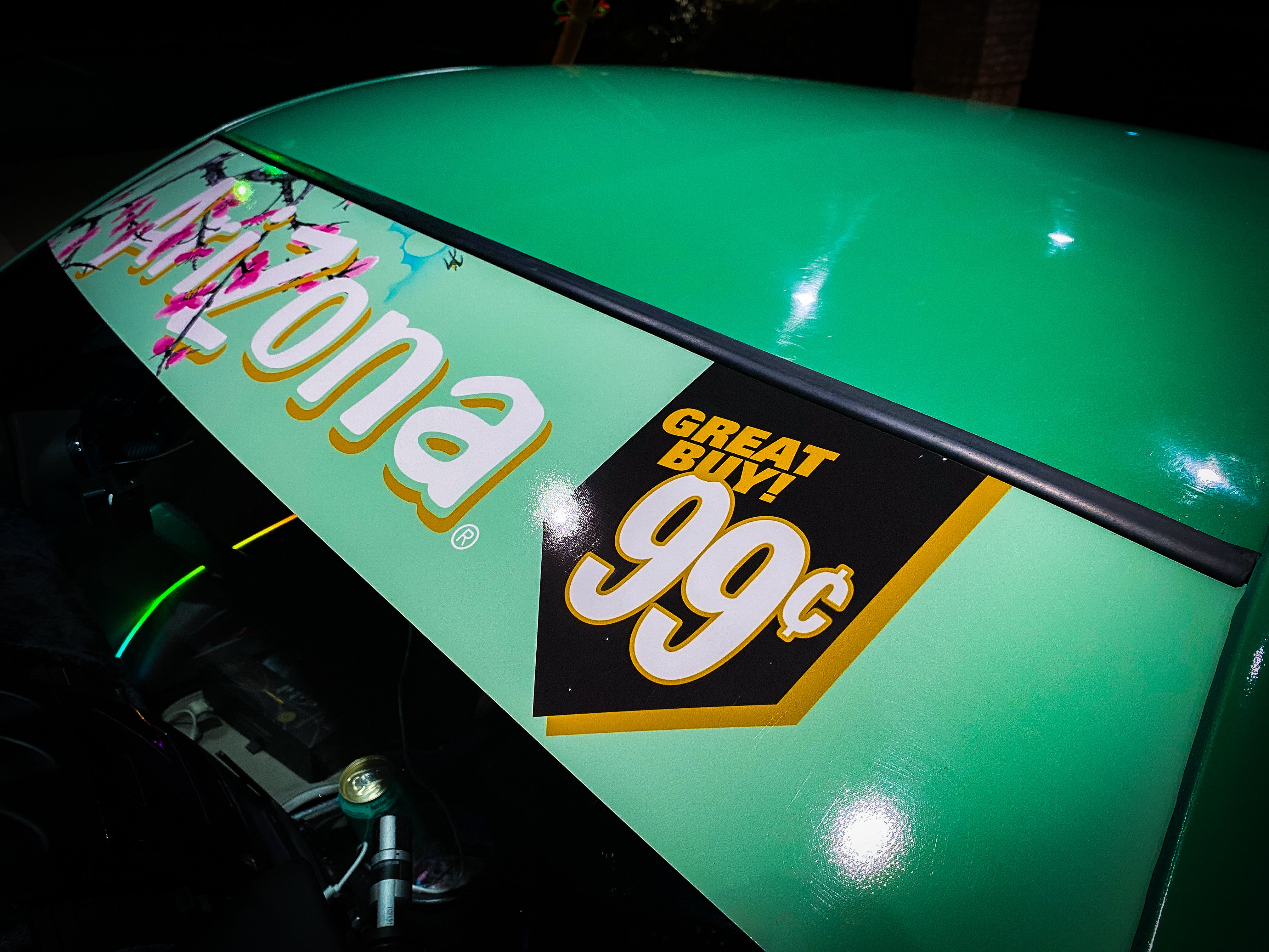 AriZona Green Tea Printed Banner