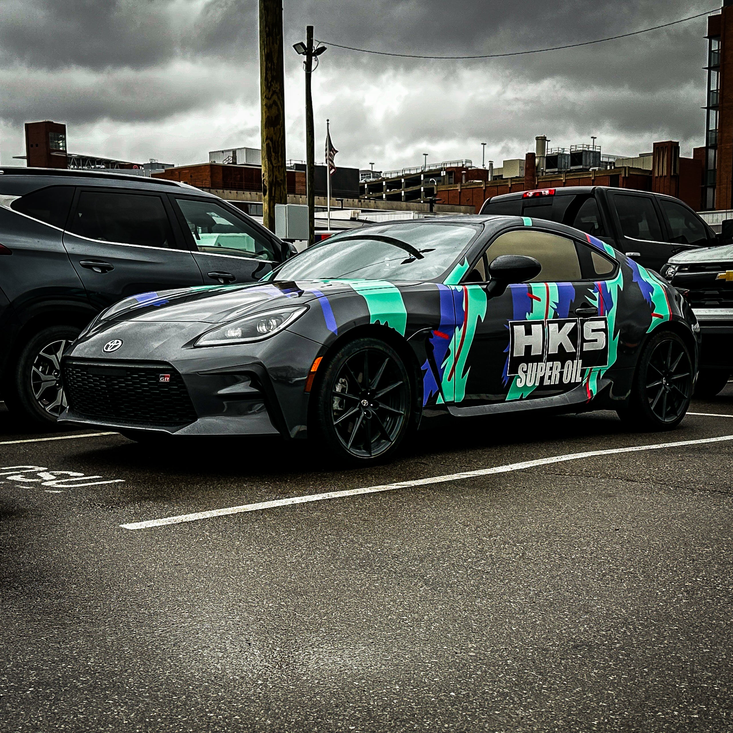 Custom Patterned Livery Custom Full HKS Livery – Spinnywhoosh Graphics