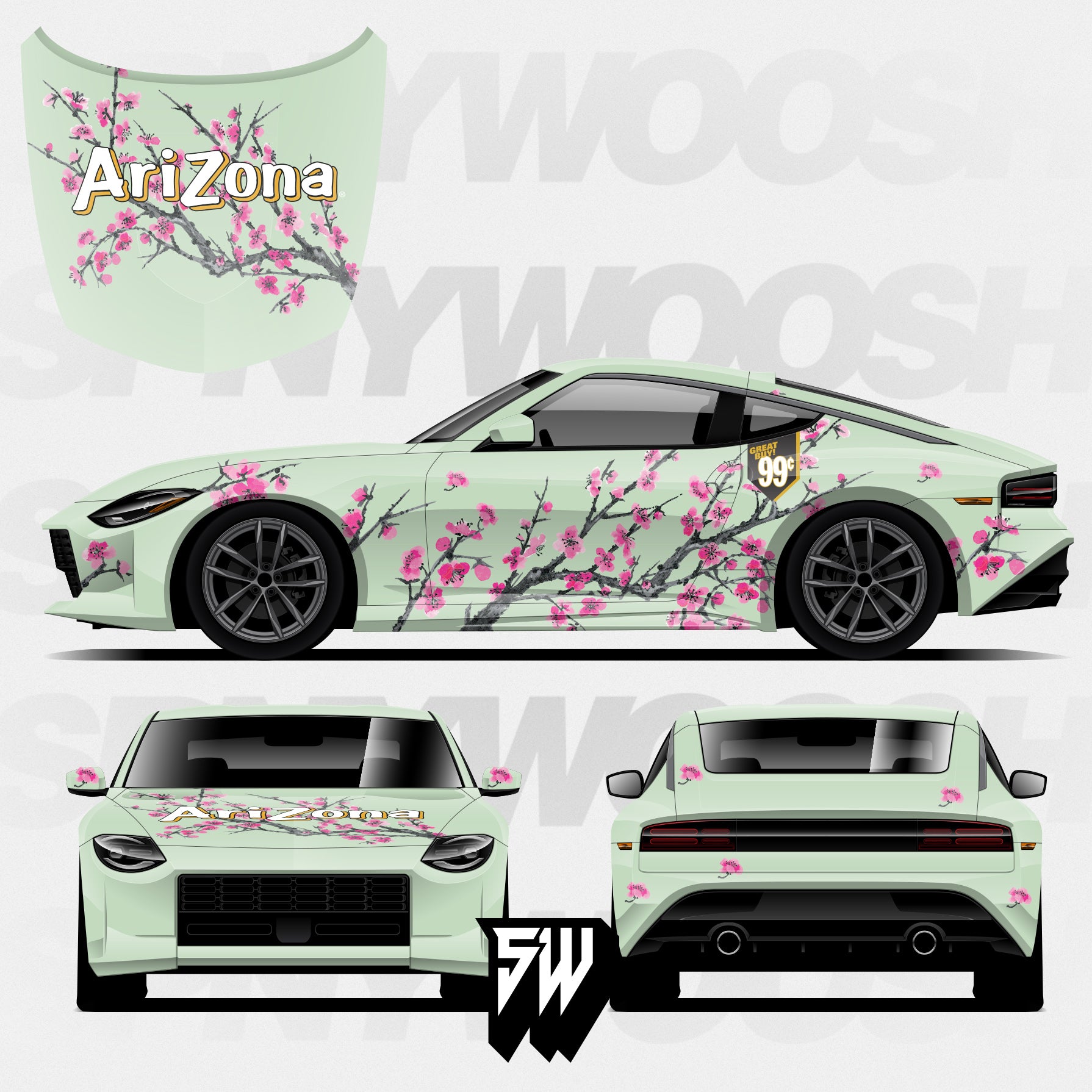 AriZona Cherry Blossom Livery