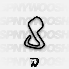 Brands Hatch GP Circuit Track Decal