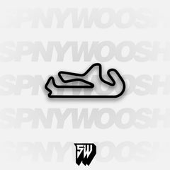 Algarve International Circuit with Chicane Track Decal