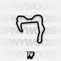 Buttonwillow Raceway Park #13 Track Decal