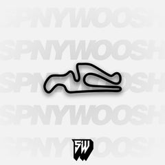 CalSpeed Karting Grande Course Track Decal