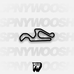 CalSpeed Karting Nuovo Course Track Decal