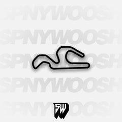 CalSpeed Karting Sportivo Course Track Decal