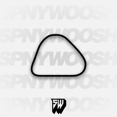 Carolina Motorsports Park Kart Oval Sprint Track Decal