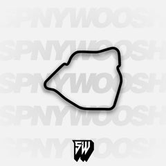 Castle Combe Circuit Track Decal