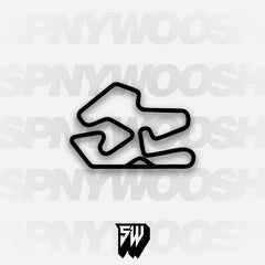 Dallas Karting Complex Track Decal