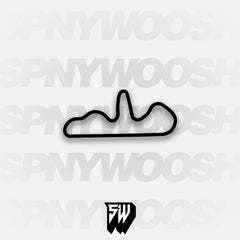 Dijon-Prenois GP Circuit Track Decal