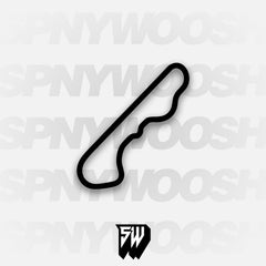 Dijon-Prenois Short Circuit Track Decal