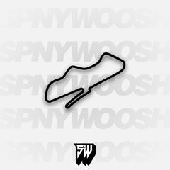 Donington Park Track Decal