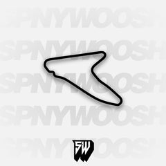 Dubai Autodrome Hill Handling Course Track Decal