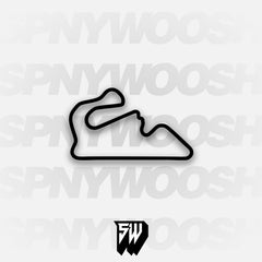 Dubai Autodrome National Course Track Decal
