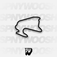 EuroSpeedway Lausitz 3.2km Circuit Track Decal