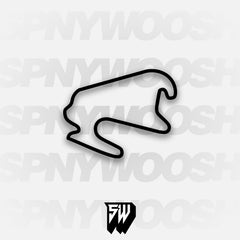 EuroSpeedway Lausitz 3.4km Circuit Track Decal