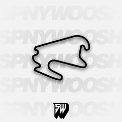 EuroSpeedway Lausitz 3.4km DTM Circuit Track Decal