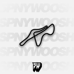 Fiorano Circuit Track Decal