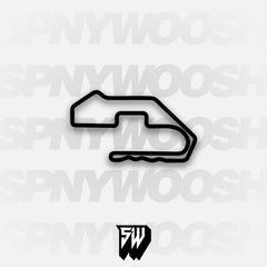 Florida International Rally &amp; Motorsport Park Shoebox Track Decal