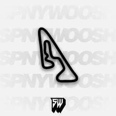 Apex Racing Kart Track Track Decal