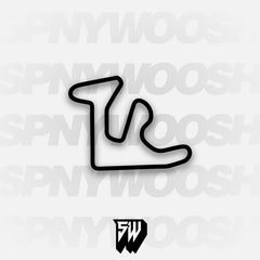 GingerMan Raceway Track Decal