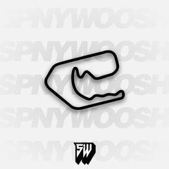 Greenwood Roadway Track Decal