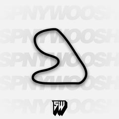 Hampton Downs Club Circuit Track Decal