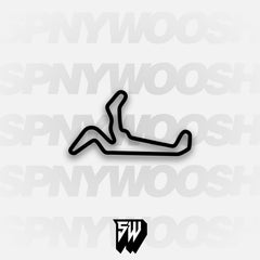 High Plains Raceway Full Course Track Decal