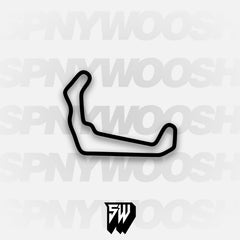High Plains Raceway North Course Track Decal