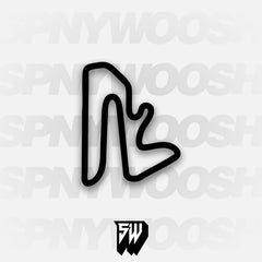 Hill Country Kart Club Layout B Track Decal