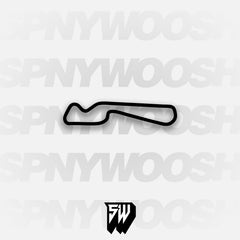 Arizona Motorsports Park West Circuit Track Decal