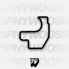 Houston Grand Prix Track Decal