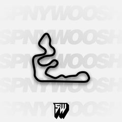 Inde Motorsports Ranch Main Circuit Track Decal