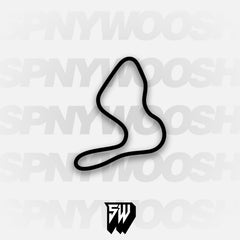 Inde Motorsports Ranch North Course Track Decal
