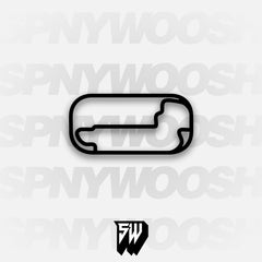 Indianapolis Motor Speedway Combined Circuit Track Decal
