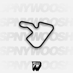 Irungattukottai Race Track Club Circuit Track Decal