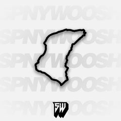Isle of Man TT Track Decal