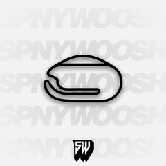 Kansas Speedway Road Course Track Decal