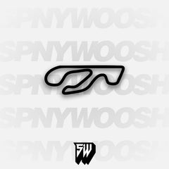 Karlskoga Motorstadion Circuit Track Decal