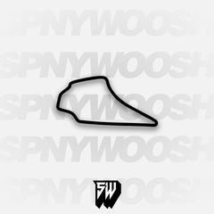 Knockhill Racing Circuit Track Decal