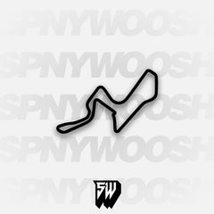 Kyalami Race Track Track Decal