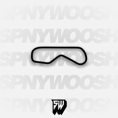 Las Vegas Motor Speedway Infield Course Short Track Decal