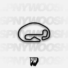 Las Vegas Motor Speedway Roval Track Decal