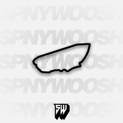 Le Mans Circuit de la Sarthe Track Decal