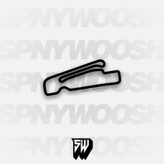 Leipzig Porsche Testing Centre 'C' Circuit Track Decal