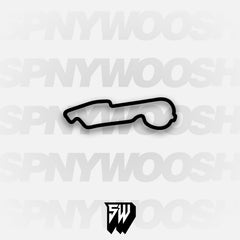 Leipzig Porsche Testing Centre Kleiner Circuit Track Decal
