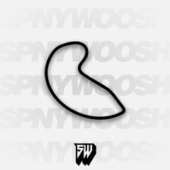 Atlanta Motorsports Park Course Variant 1 Track Decal
